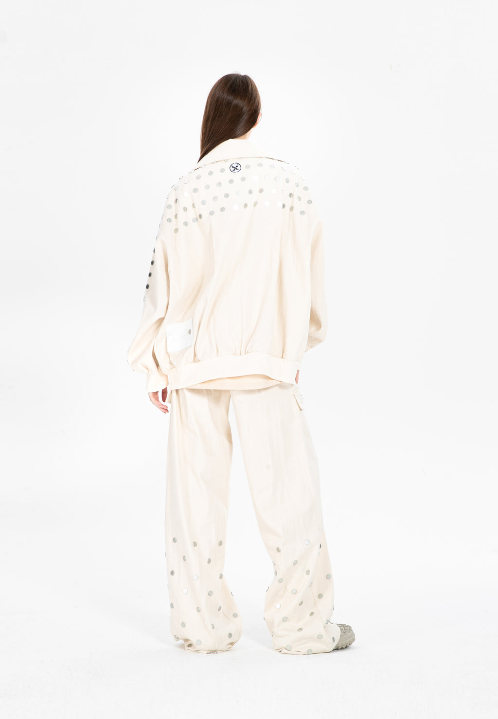 CHAQUETA VAQUERA OVERSIZE MWM CON DETALLE DE BOTONES