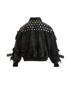 CHAQUETA VAQUERA OVERSIZE MWM CON DETALLE DE BOTONES