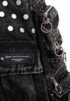 CHAQUETA VAQUERA OVERSIZE MWM CON DETALLE DE BOTONES