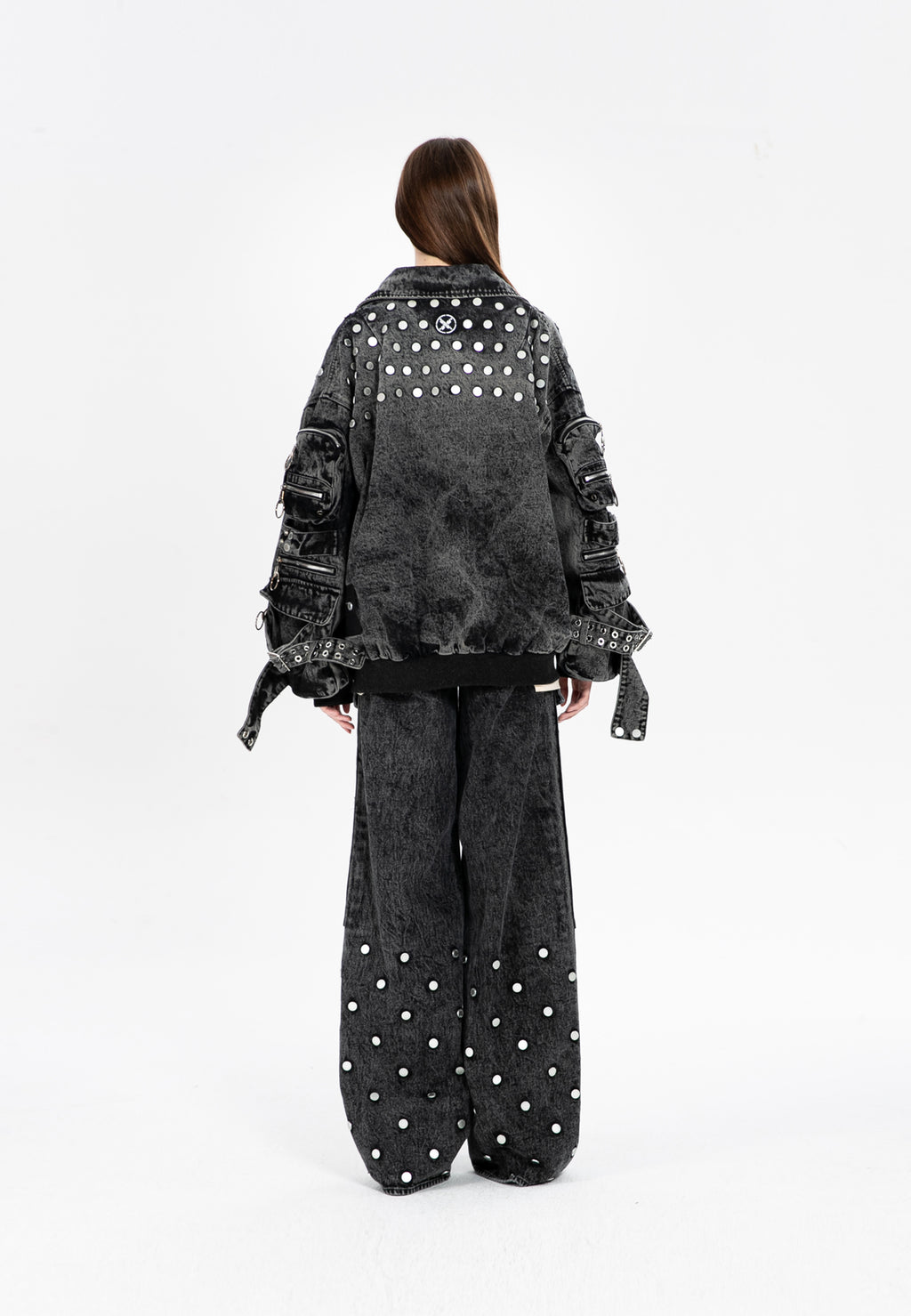 CHAQUETA VAQUERA OVERSIZE MWM CON DETALLE DE BOTONES