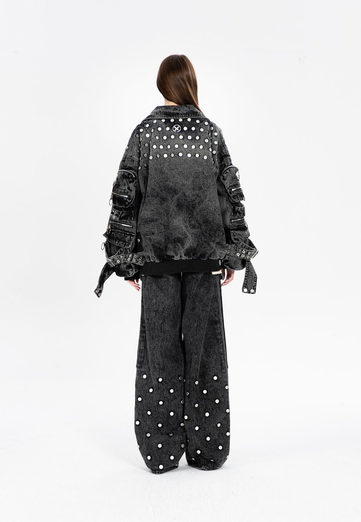 CHAQUETA VAQUERA OVERSIZE MWM CON DETALLE DE BOTONES