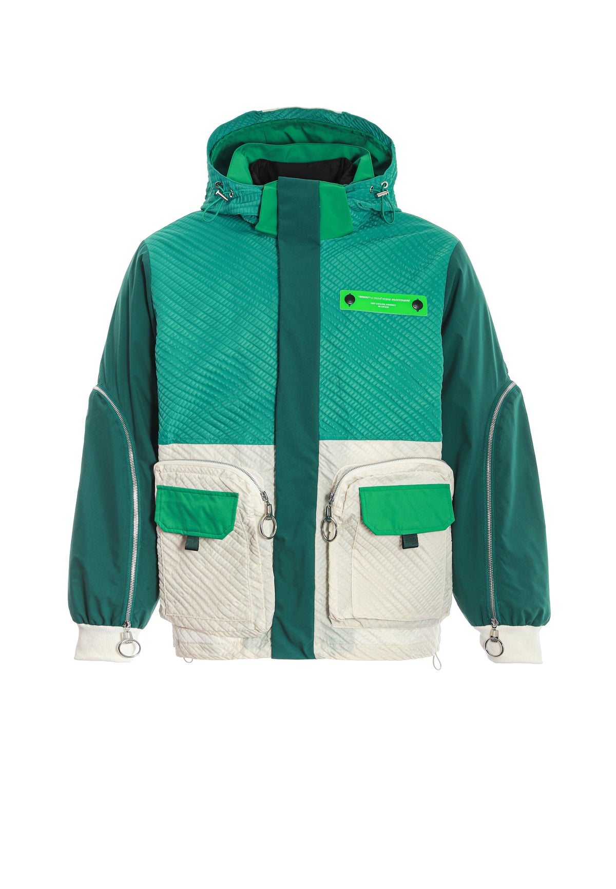CHAQUETA TÉCNICA MWM CON ABRIGO LIGERO DESMONTABLE