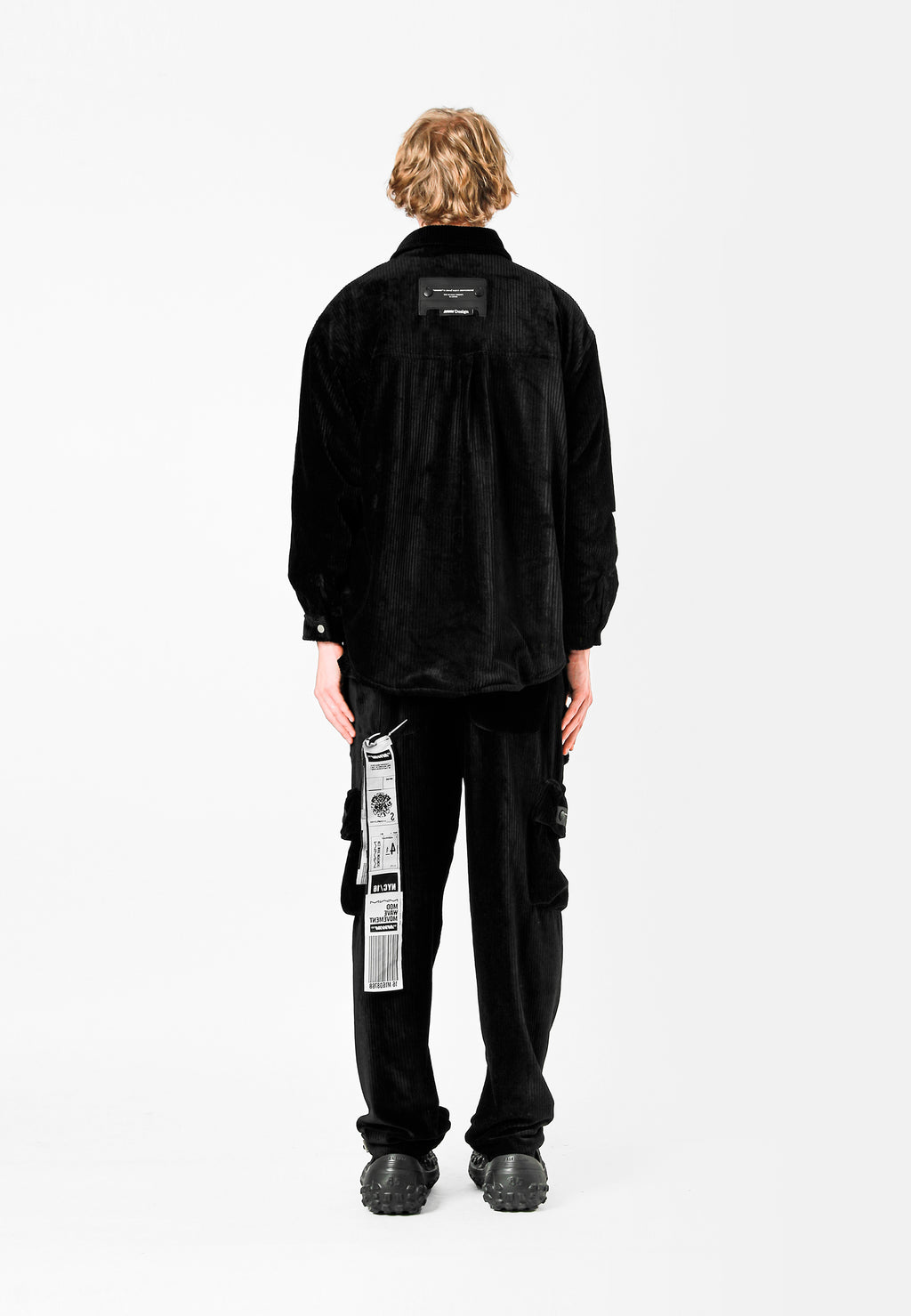 TEDDY OVERSHIRT WITH CHAIN