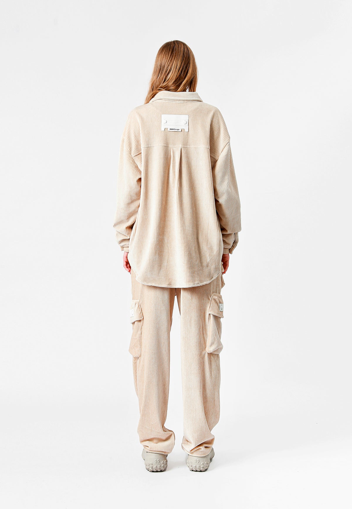 TEDDY OVERSHIRT WITH CHAIN