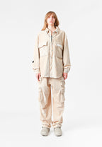 TEDDY OVERSHIRT WITH CHAIN
