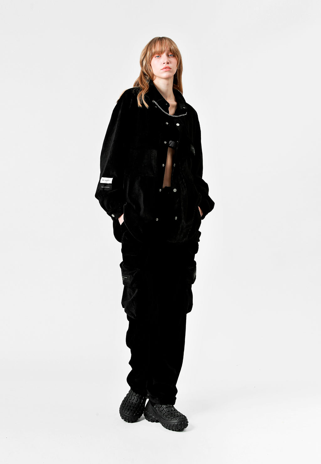 TEDDY OVERSHIRT WITH CHAIN