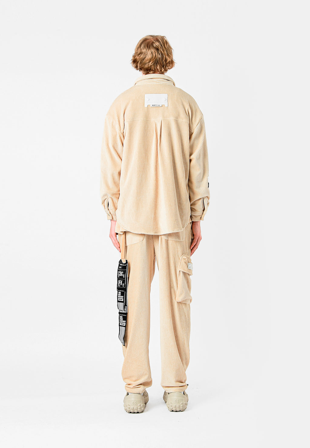 TEDDY OVERSHIRT WITH CHAIN