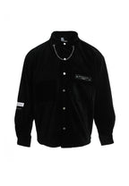 TEDDY OVERSHIRT WITH CHAIN