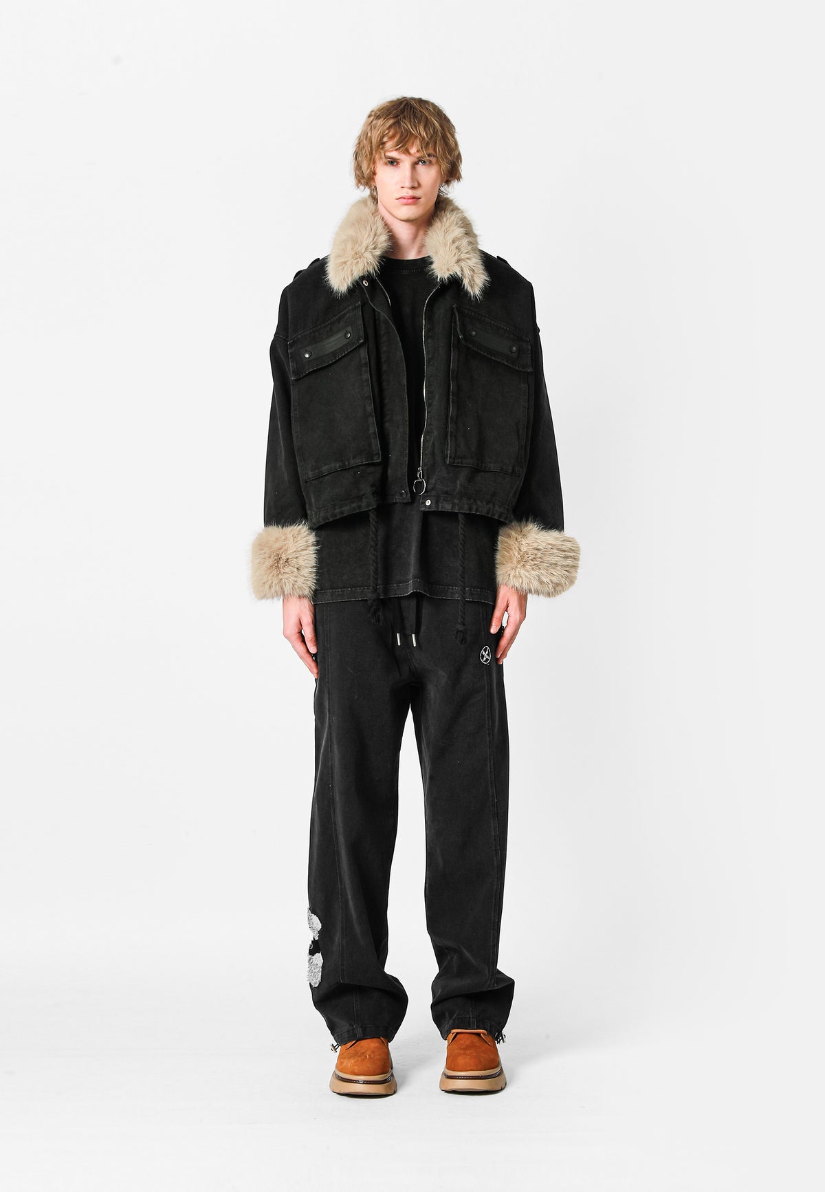 MIKE TEDDY DENIM JACKET