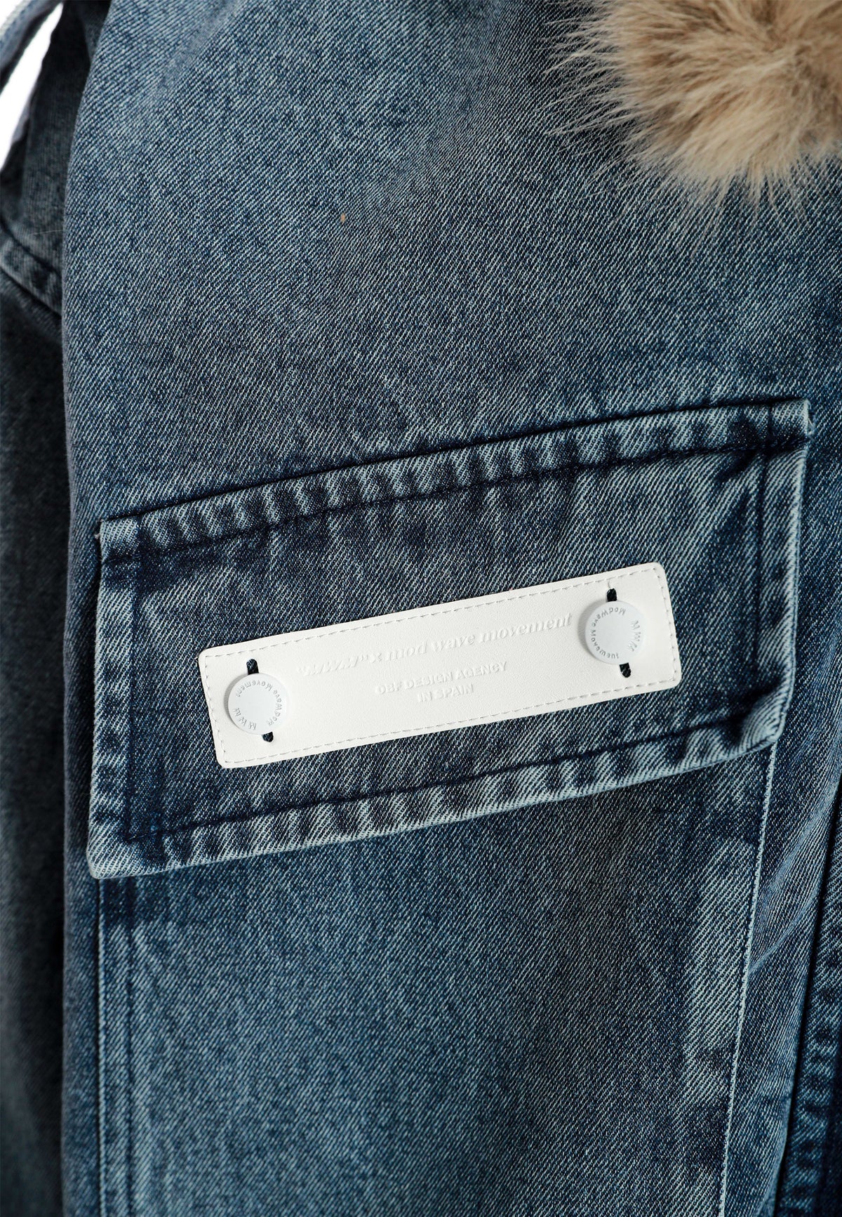 MIKE TEDDY DENIM JACKET