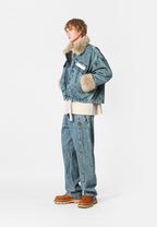 MIKE TEDDY DENIM JACKET