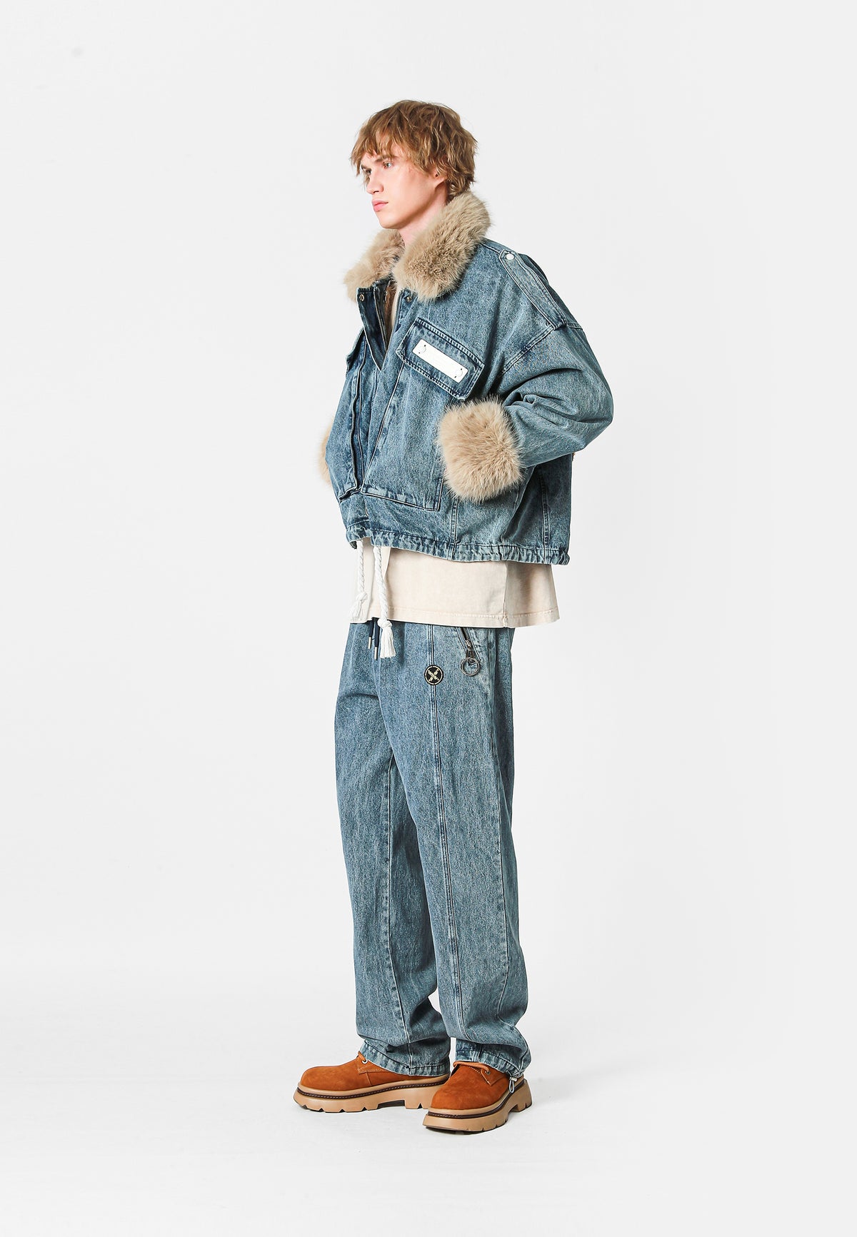MIKE TEDDY DENIM JACKET