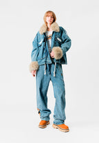 MIKE TEDDY DENIM JACKET