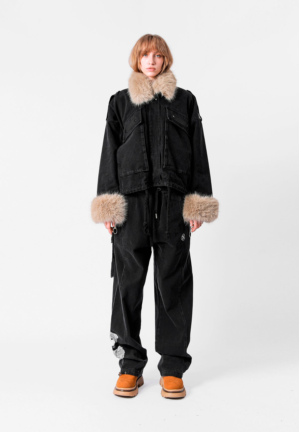 MIKE TEDDY DENIM JACKET