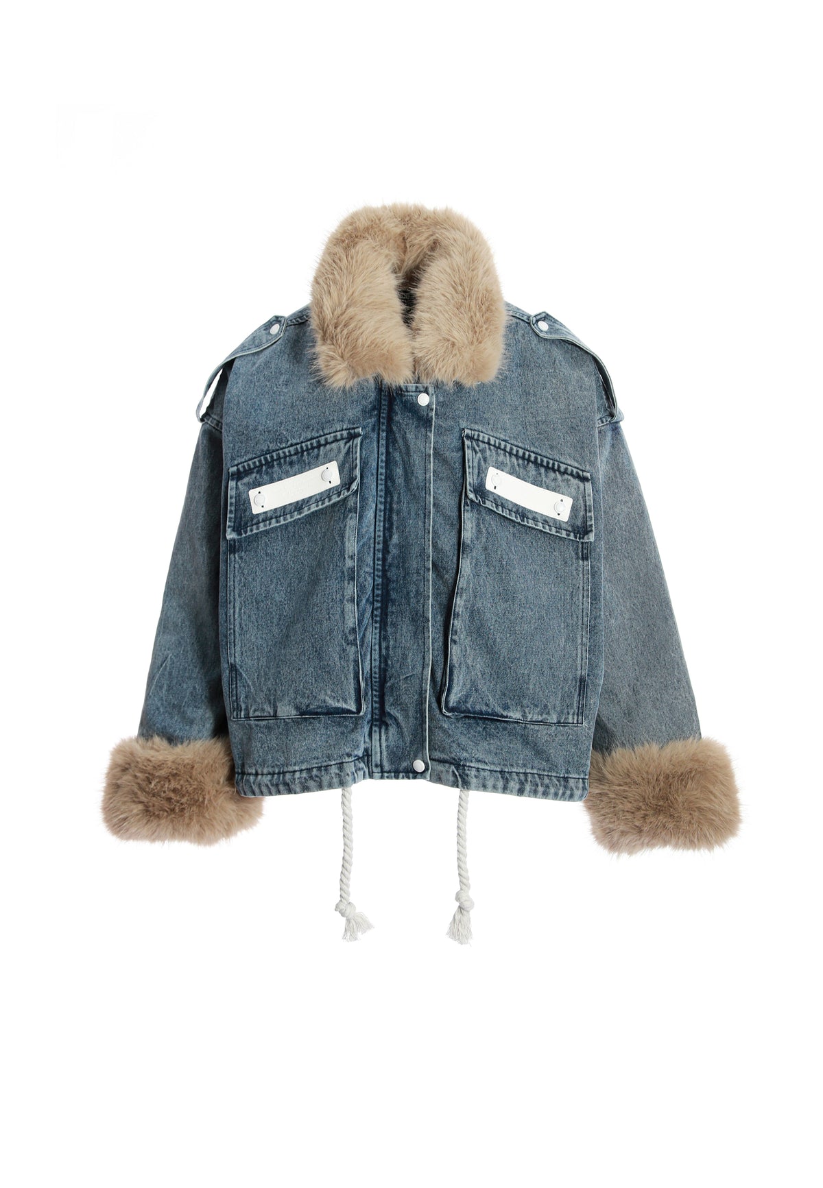 MIKE TEDDY DENIM JACKET