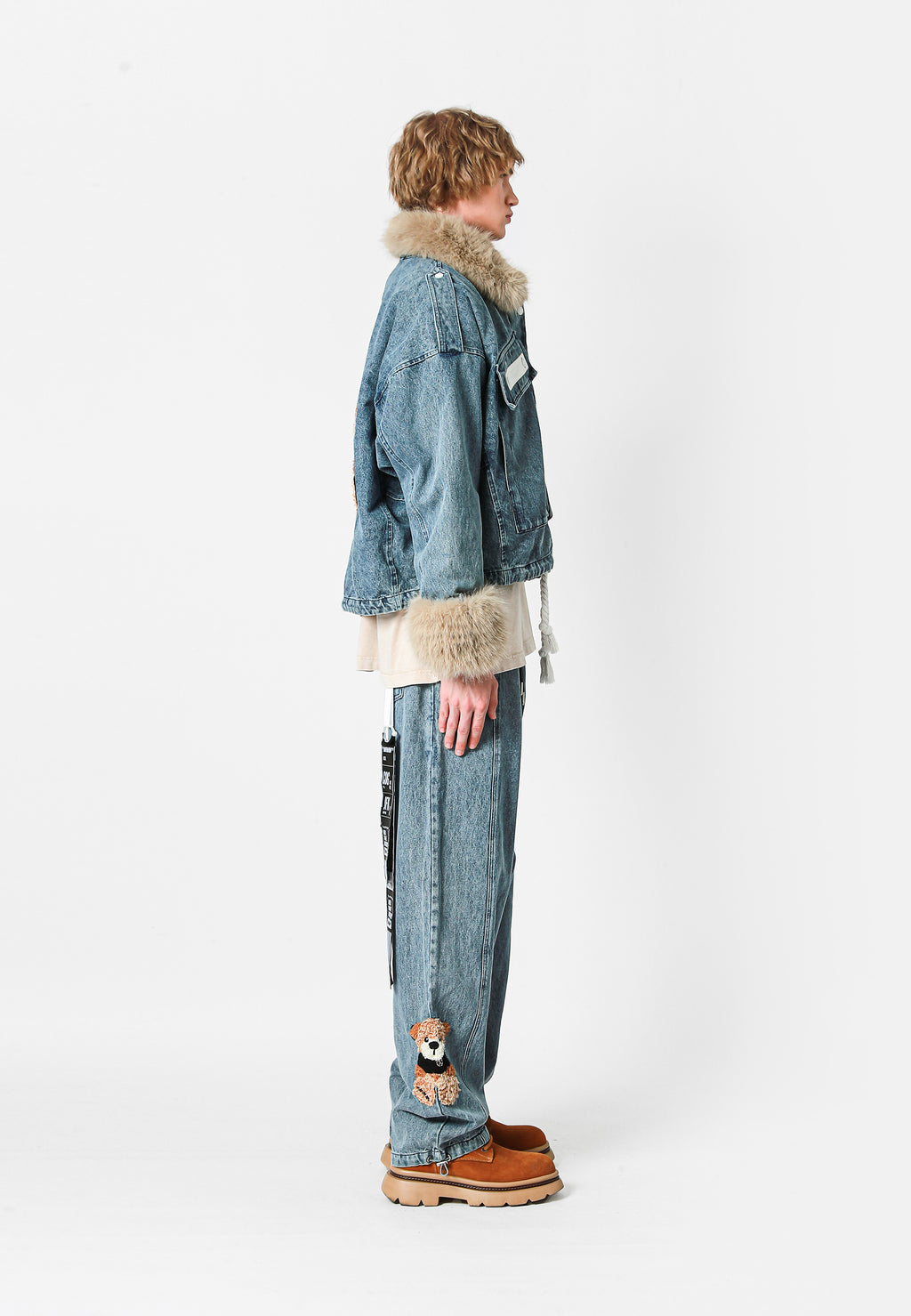 MIKE TEDDY DENIM JACKET