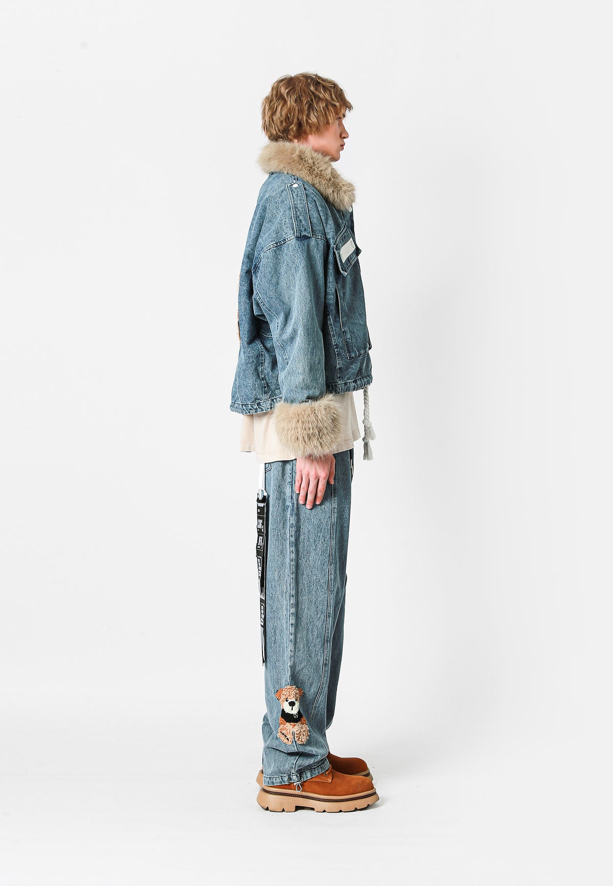 MIKE TEDDY DENIM JACKET