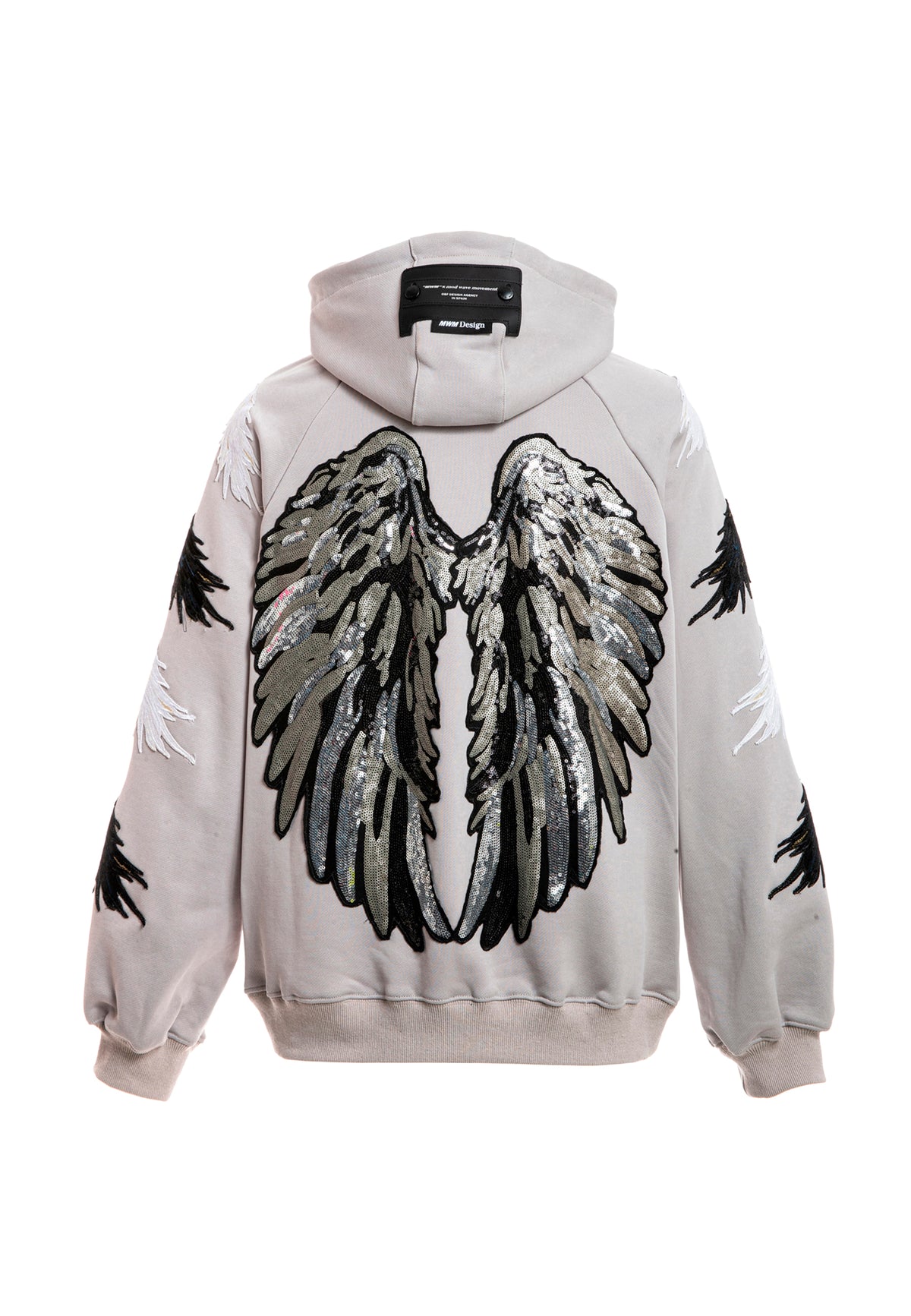 SUDADERA ALAS CON CAPUCHA