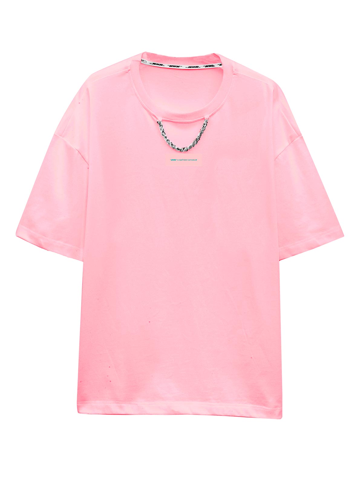 CAMISETA CADENA CUELLO