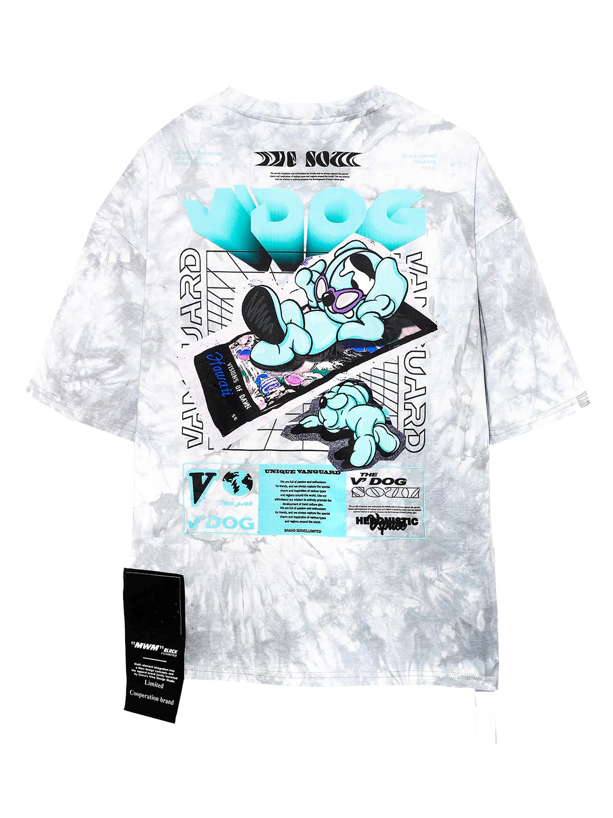 CAMISETA CON CADENA VANGUARD'S DOG