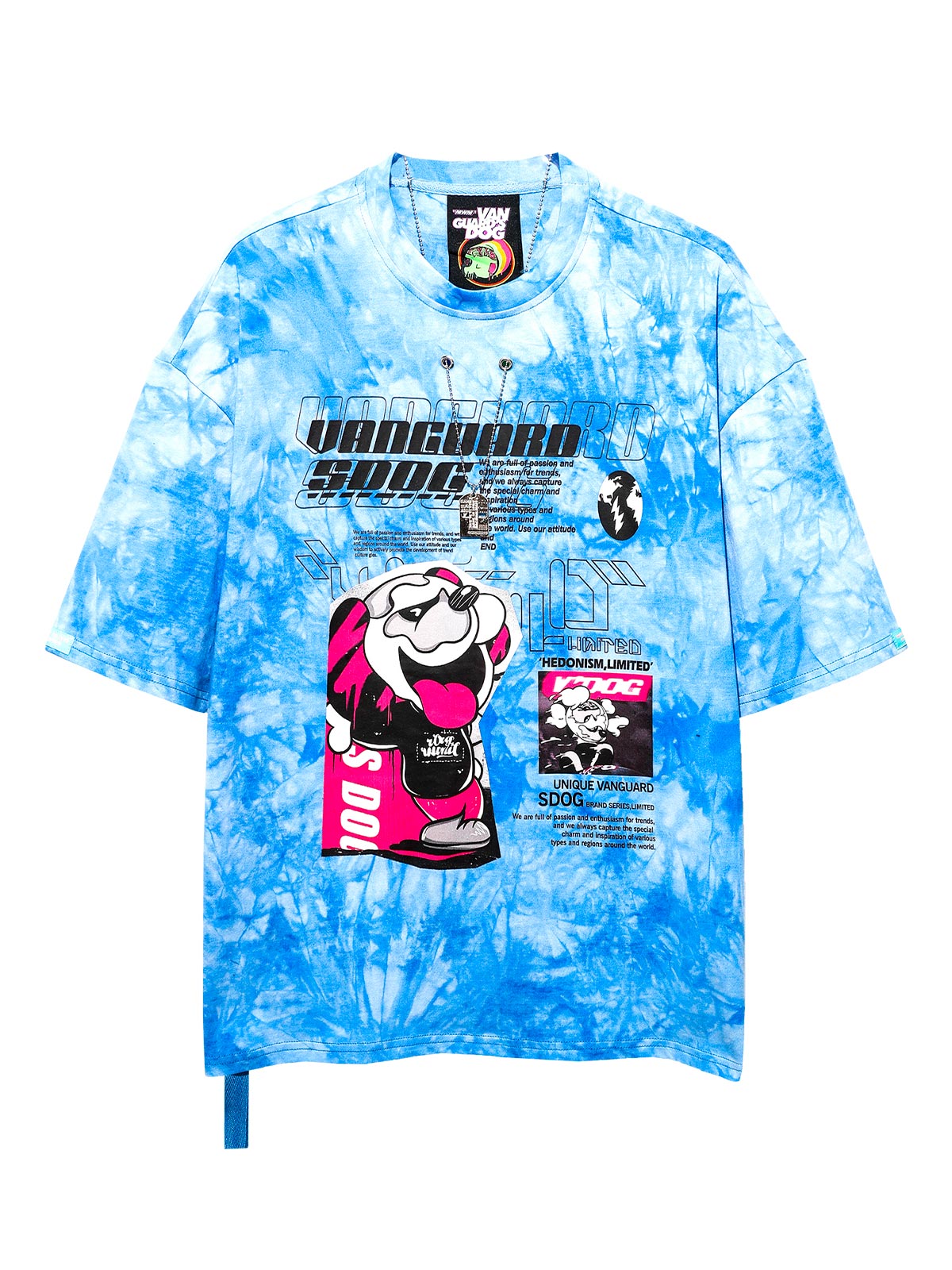 CAMISETA CON CADENA VANGUARD'S DOG