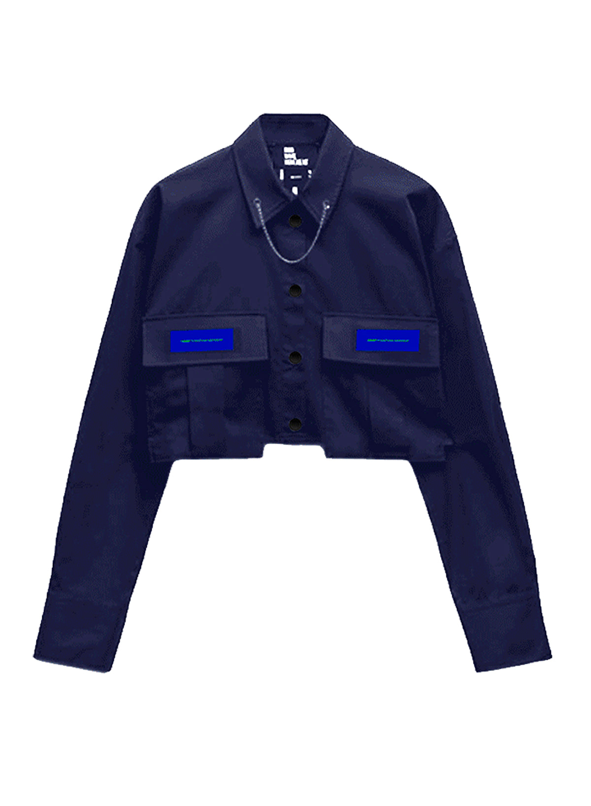 CAMISA CORTA CON CADENA