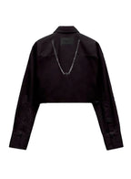 CAMISA CORTA CON CADENA