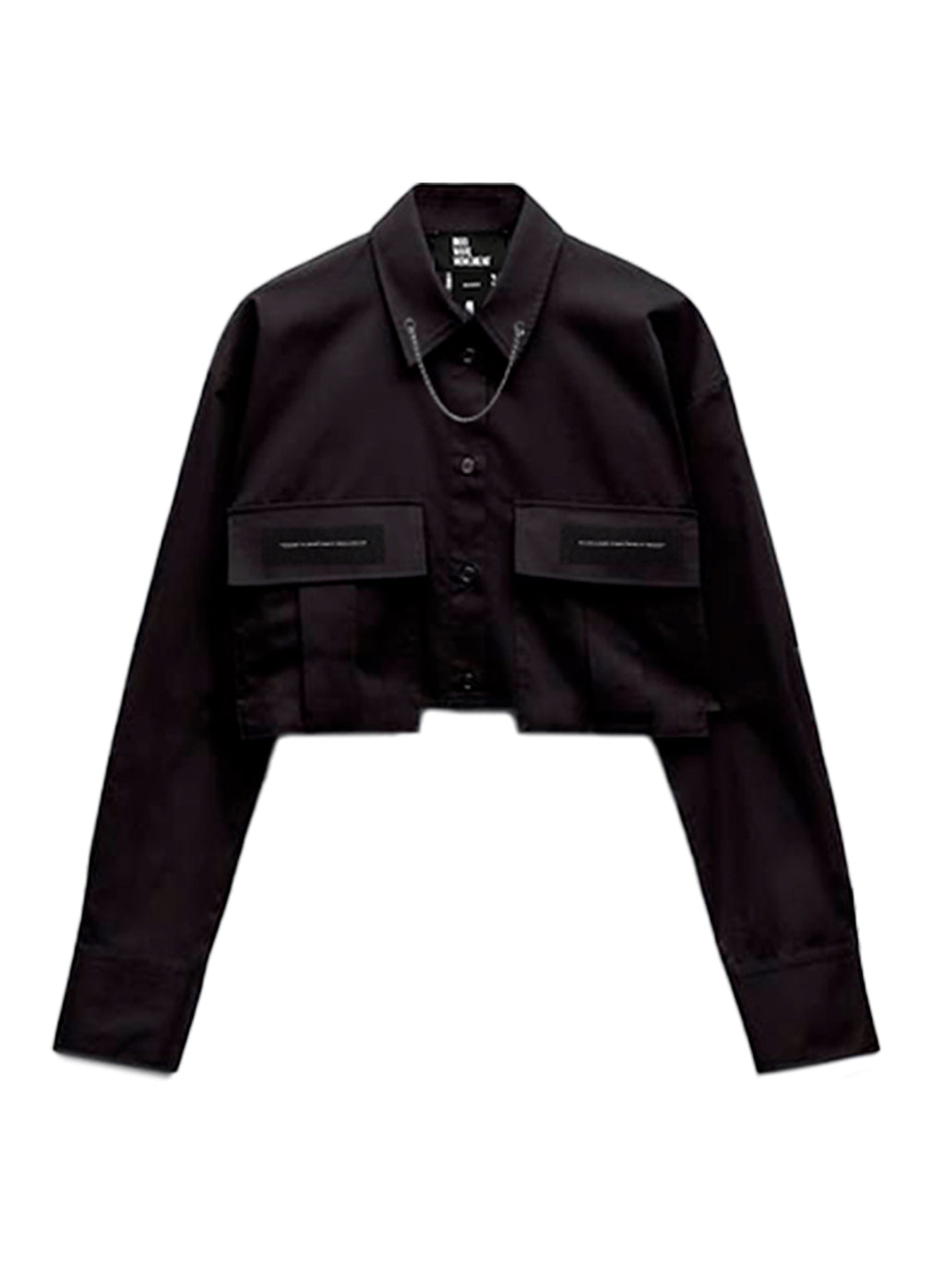 CAMISA CORTA CON CADENA