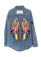 WING DENIM SHIRT