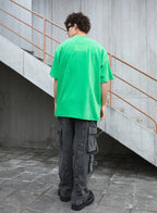 T-SHIRT WITH MINIATURE AND CHAIN