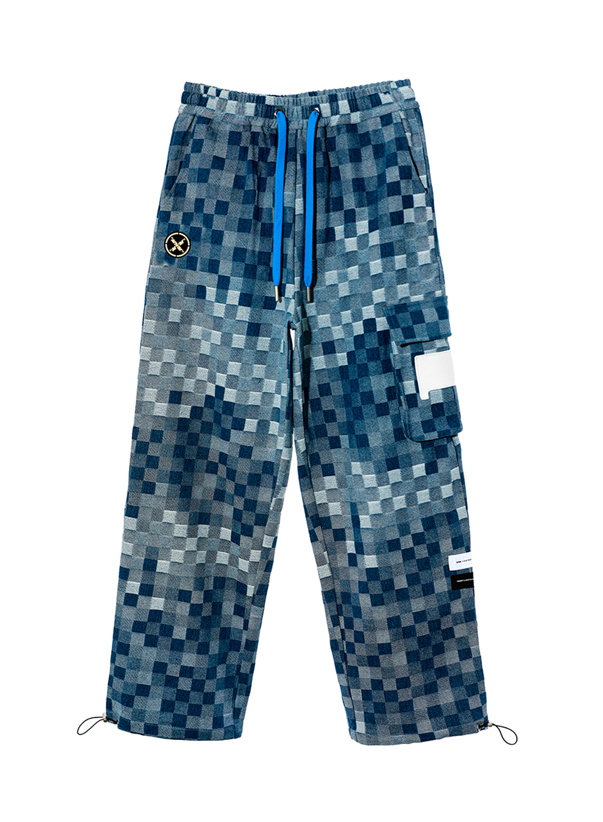 PANTALÓN VAQUERO CUADROS MWM