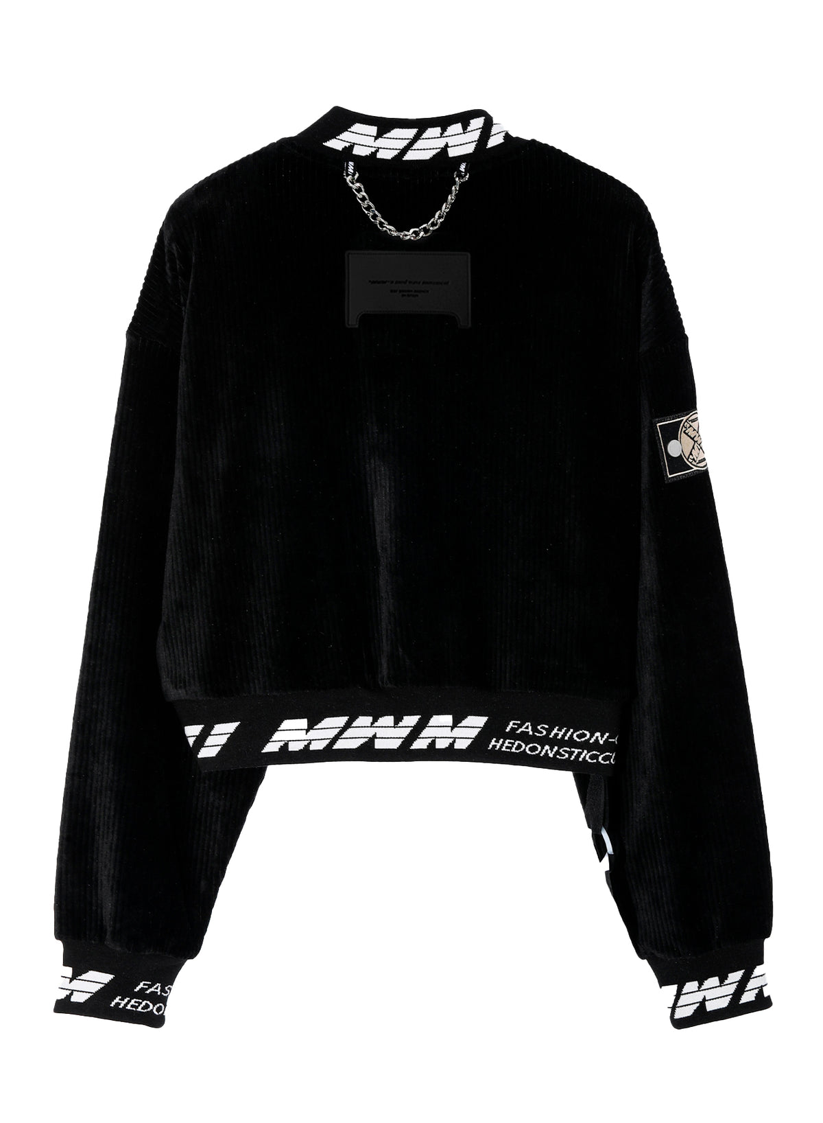 SUDADERA CORTA CON MINIATURA