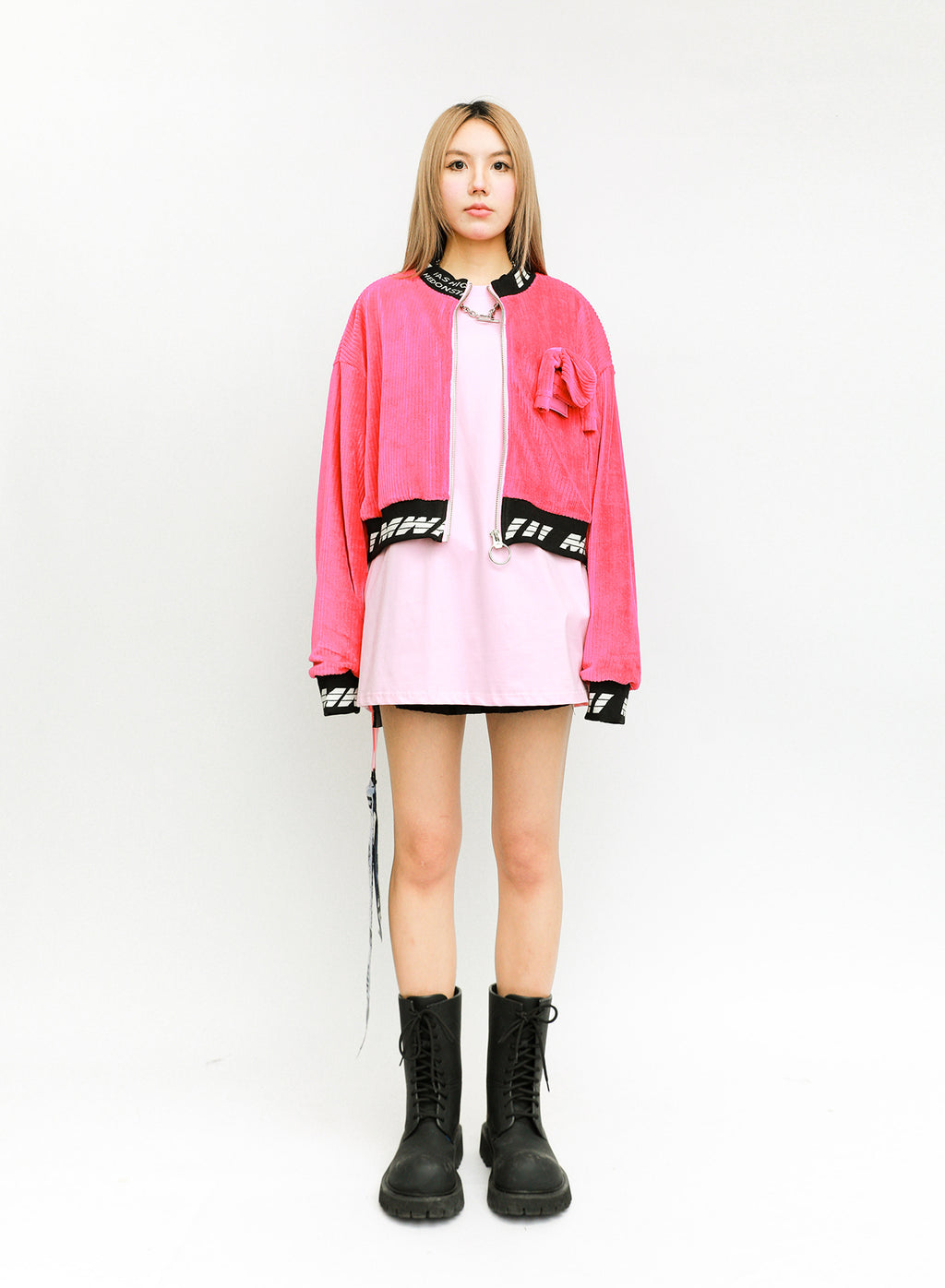 CROPPED SWEATSHIRT WITH MINIATURE