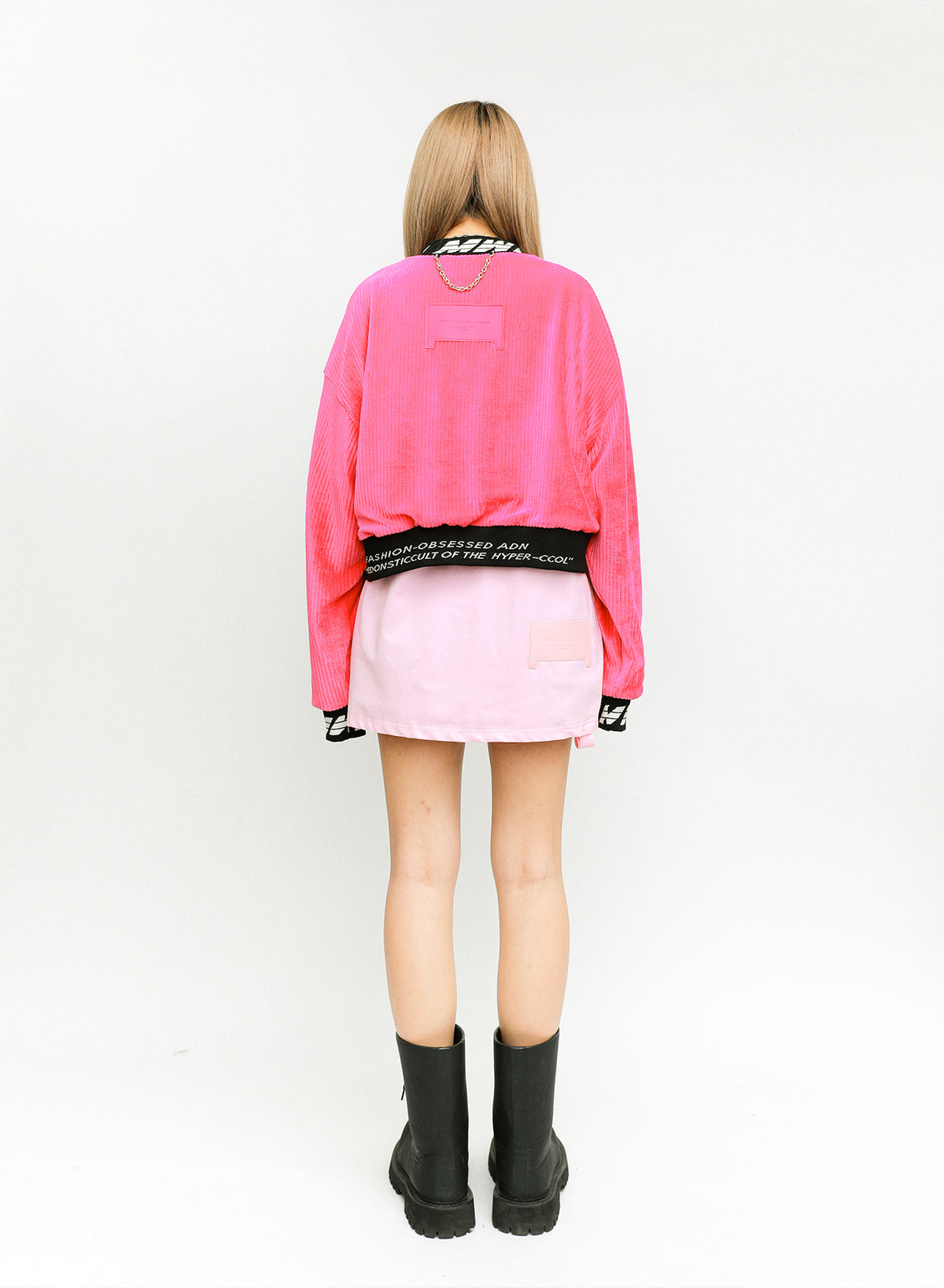 CROPPED SWEATSHIRT WITH MINIATURE
