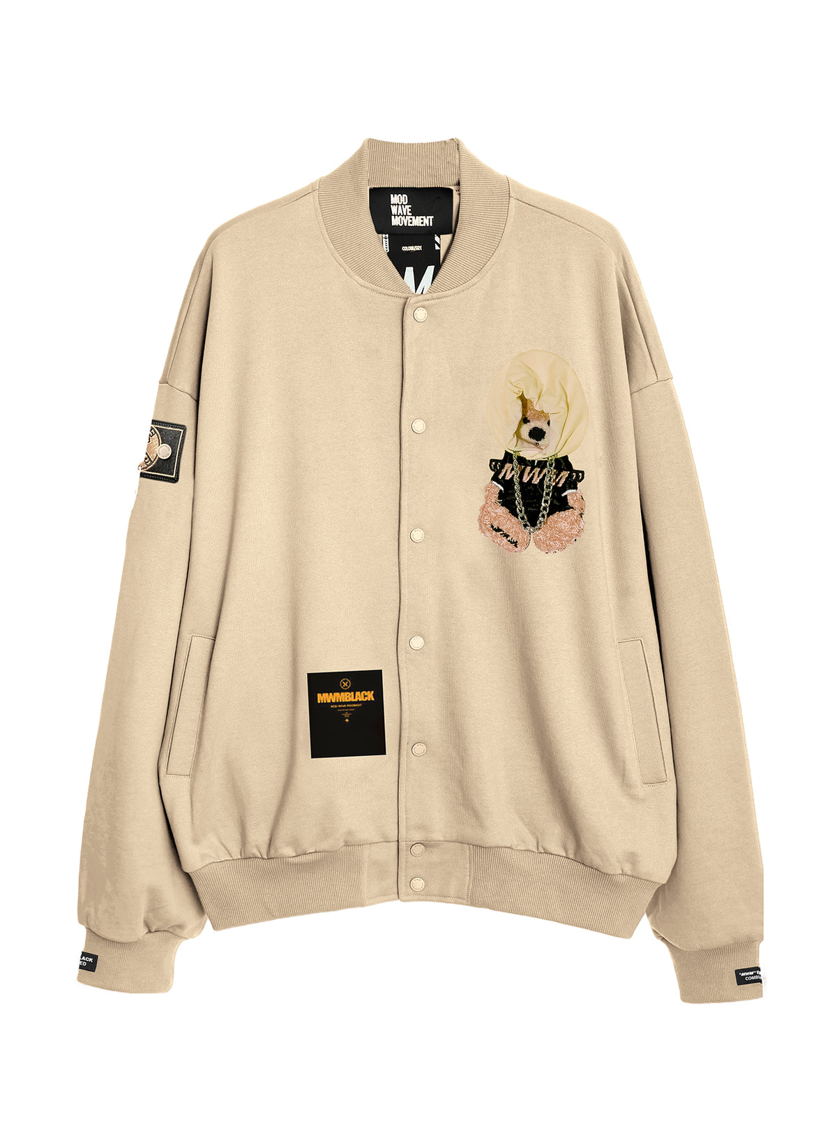 CHAQUETA BOMBER TEDDY