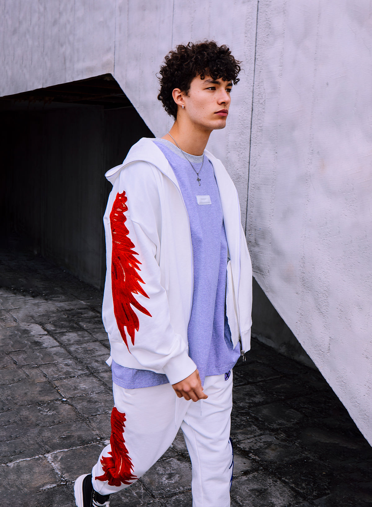 SUDADERA ALAS CON CAPUCHA