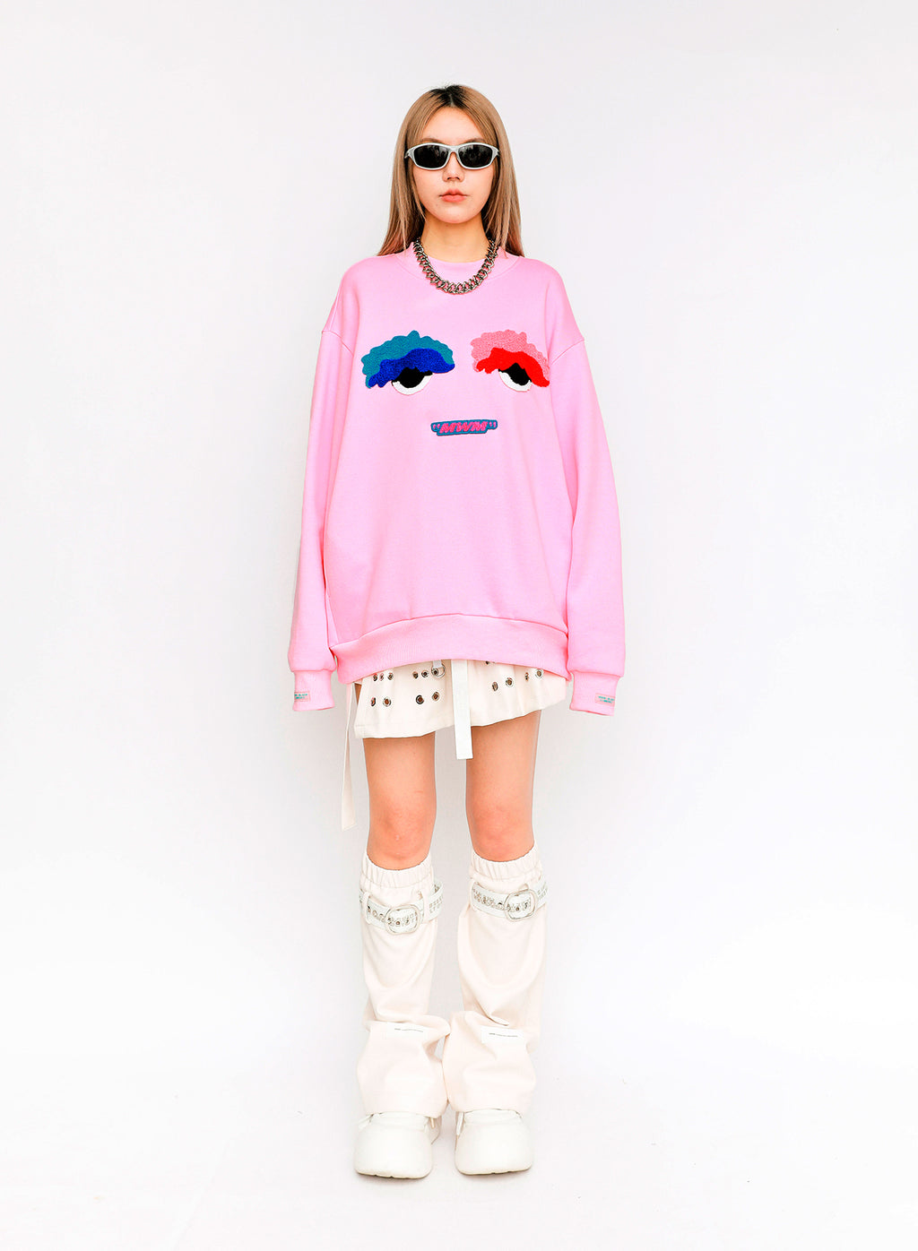 SWEATER WITH EYES