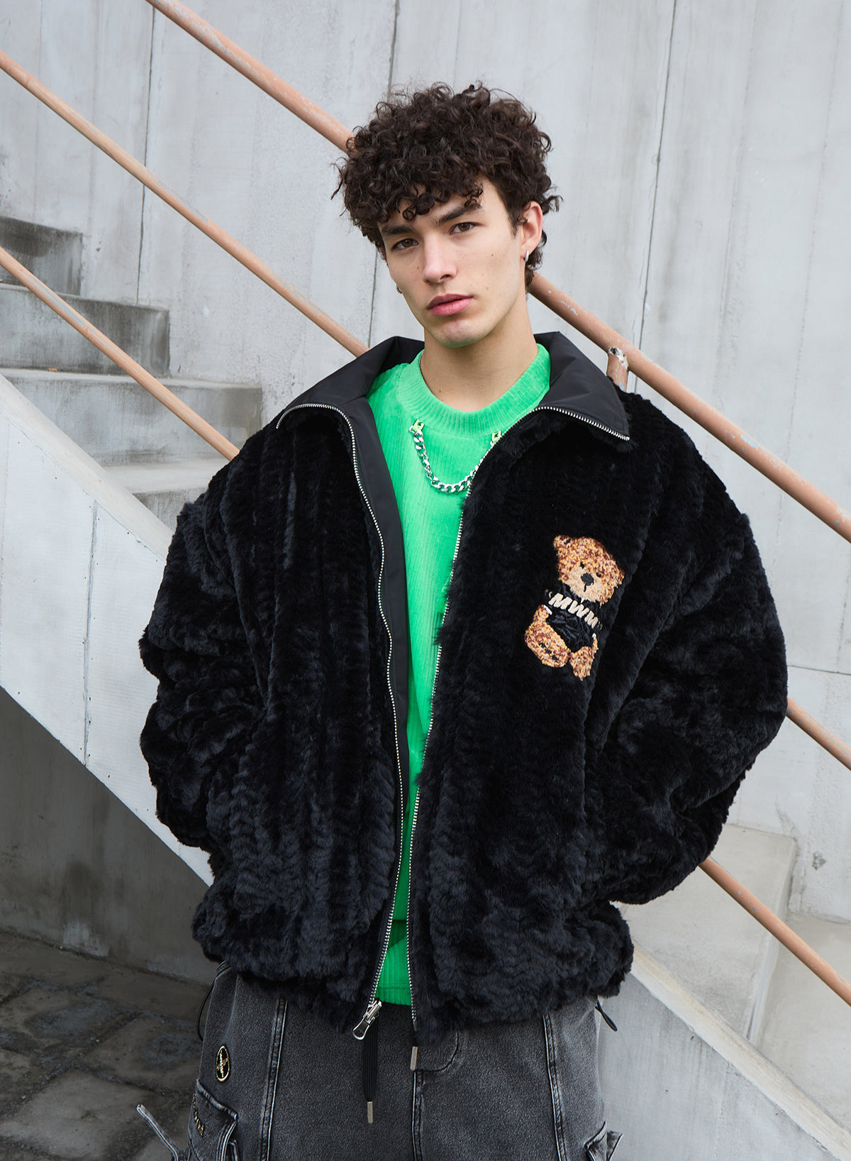 ABRIGO REVERSIBLE TEDDY