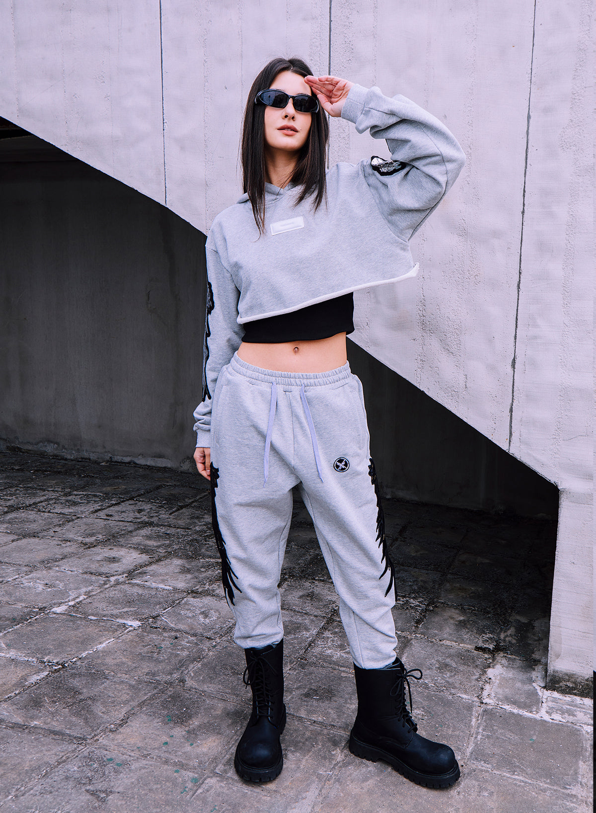 SUDADERA CORTA ALAS