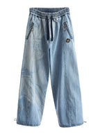 PANTALÓN VAQUERO PRINT MWM