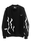 SUDADERA RAJADA MWM