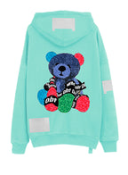SUDADERA TEDDY CON CAPUCHA