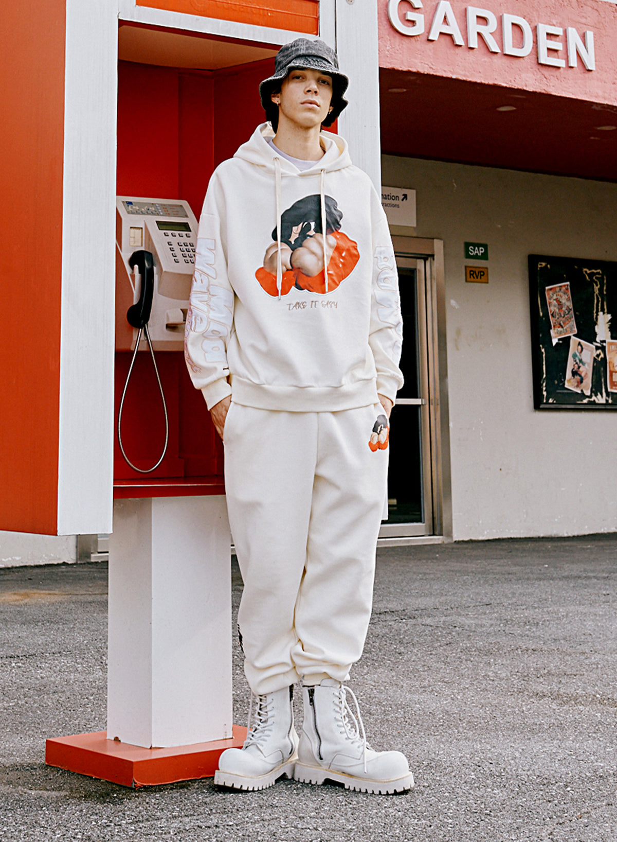 SUDADERA MWM VDOG CON CAPUCHA