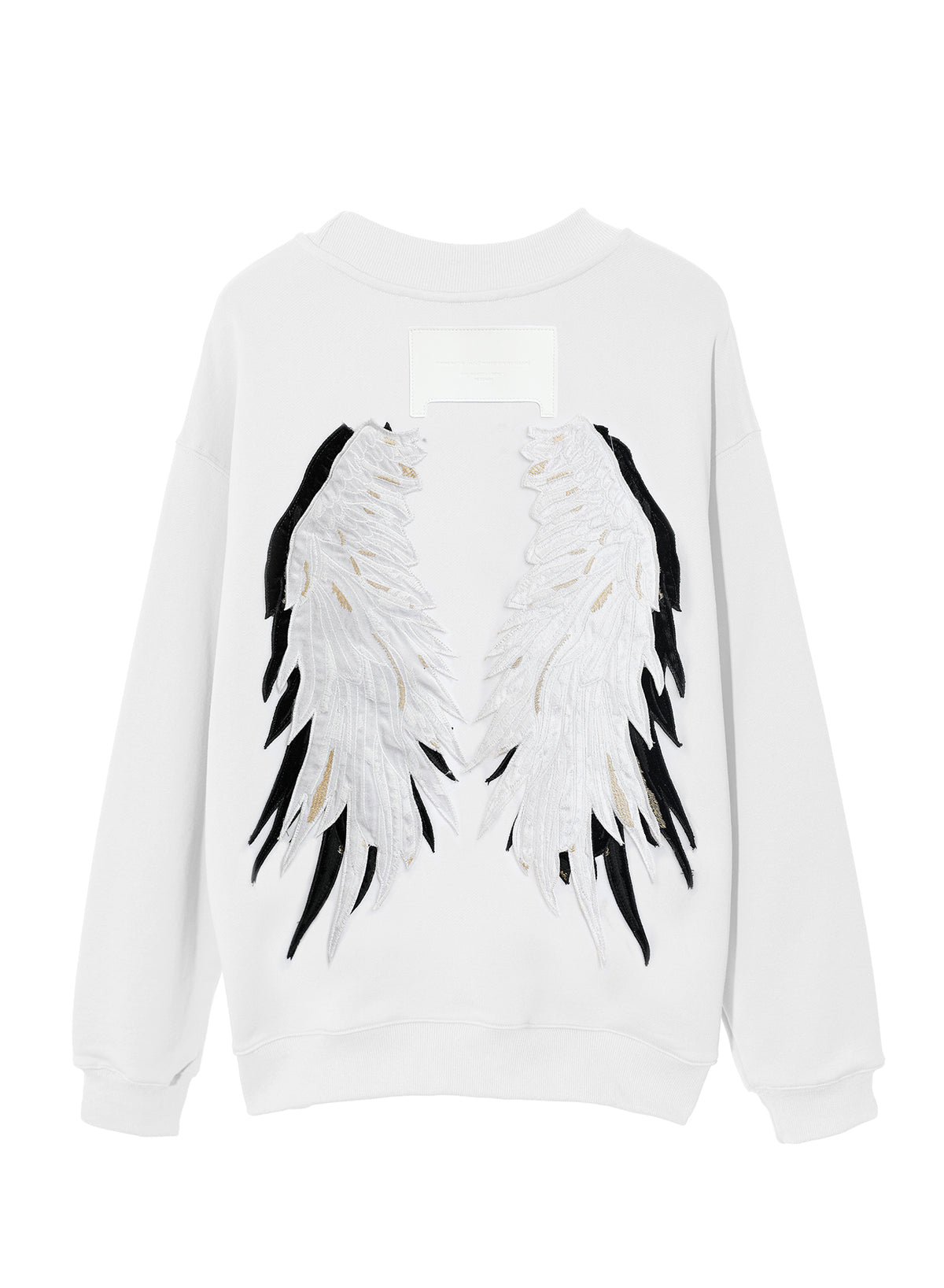 SUDADERA MWM ALAS BORDADAS