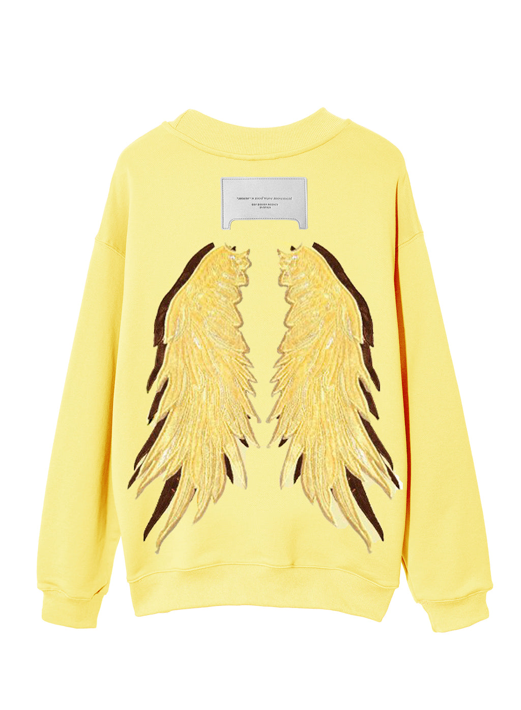 MWM EMBROIDERED WINGS SWEATSHIRT