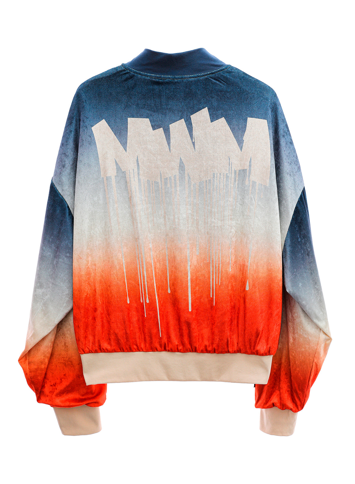 BOMBER REVERSIBLE MWM EFECTO DEGRADADO