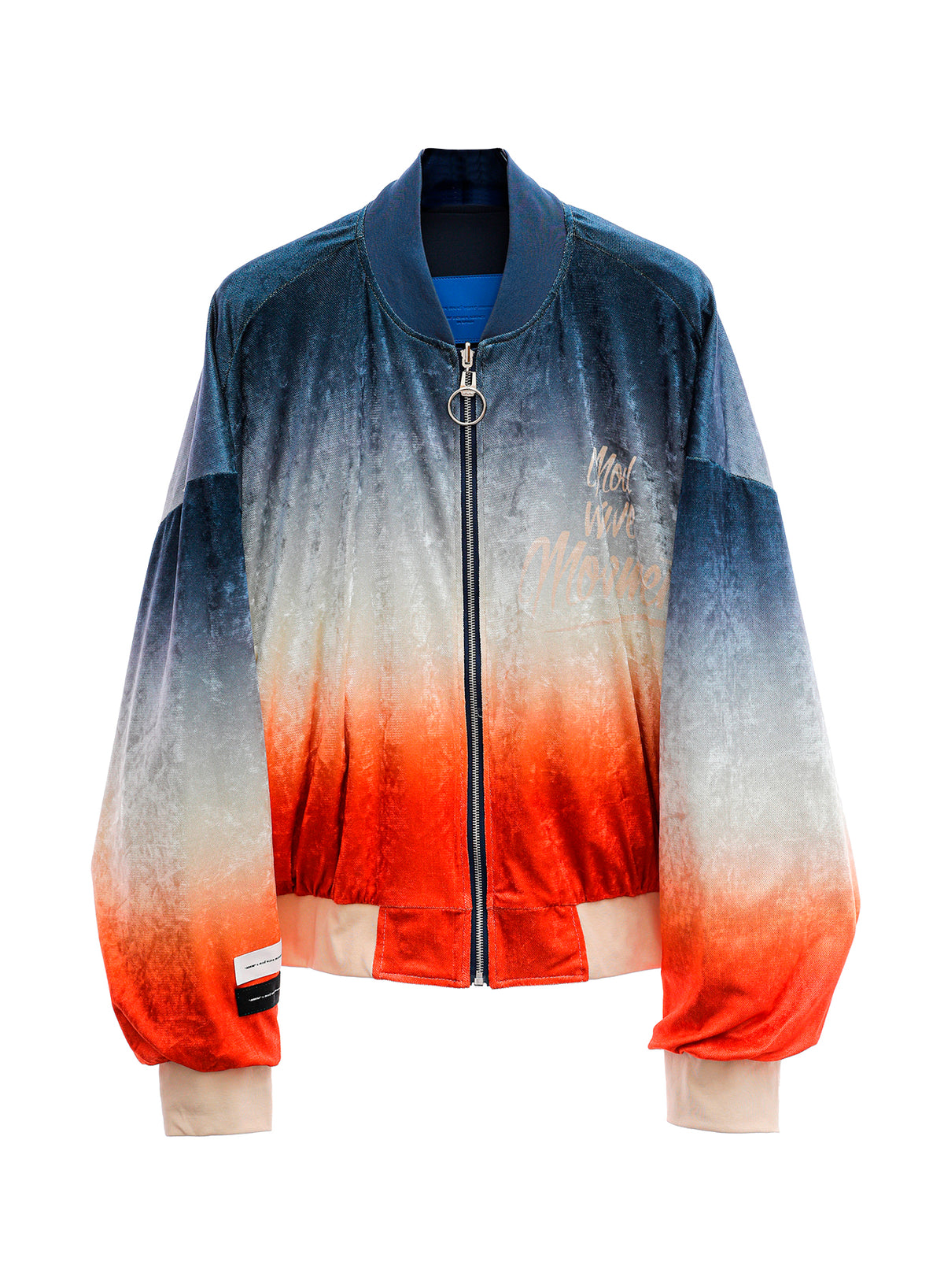 BOMBER REVERSIBLE MWM EFECTO DEGRADADO