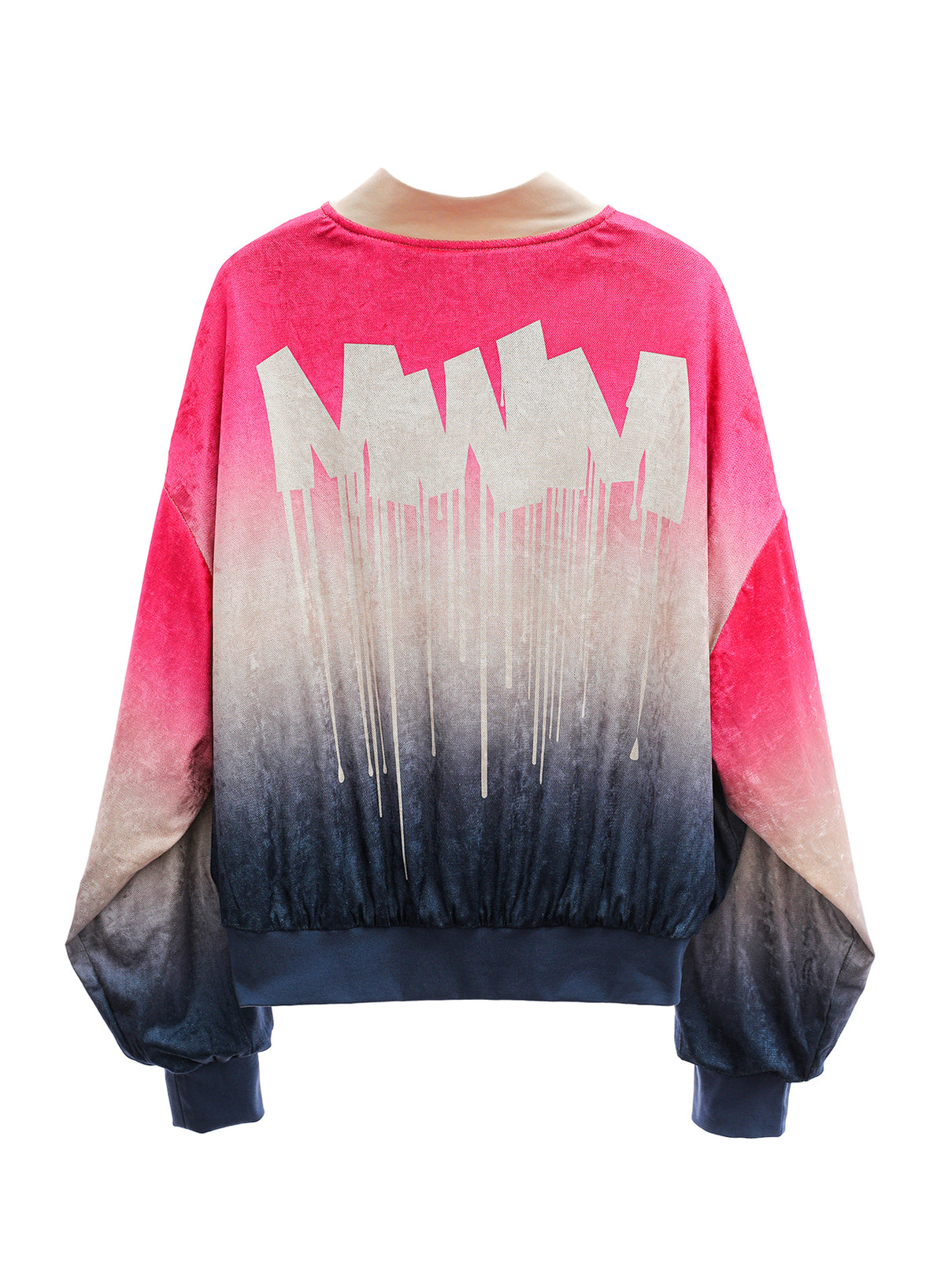 BOMBER REVERSIBLE MWM EFECTO DEGRADADO