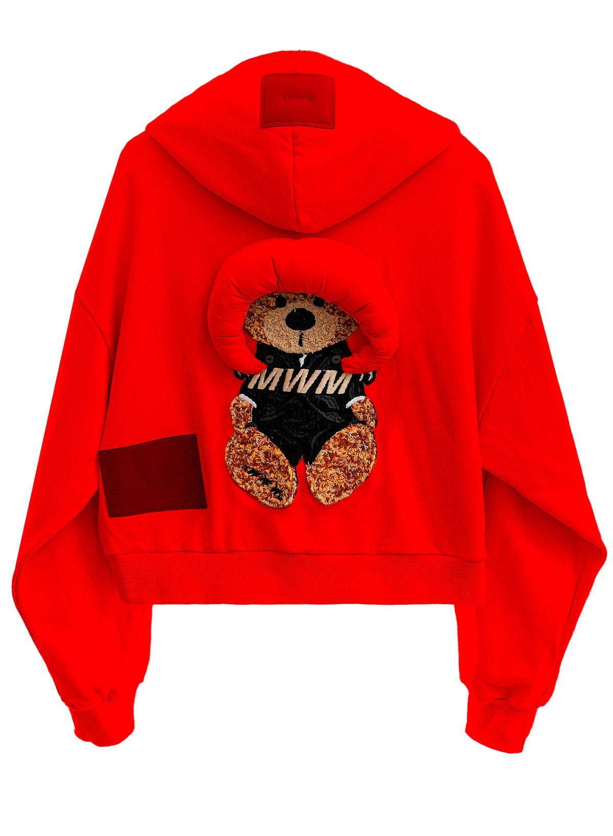 SUDADERA TEDDY CON CAPUCHA