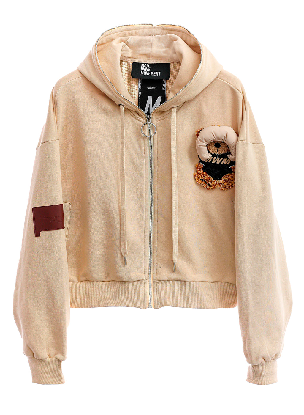 SUDADERA TEDDY CON CAPUCHA